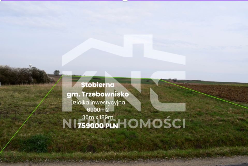 Działka STOBIERNA