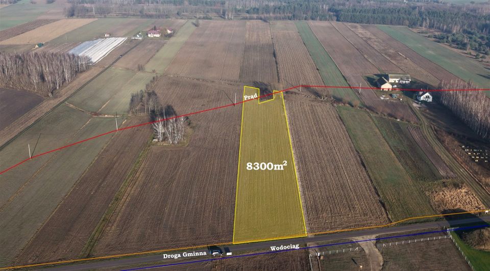 Działka budowlana Olunin