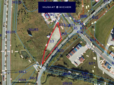 Działka usługowa Rusocin