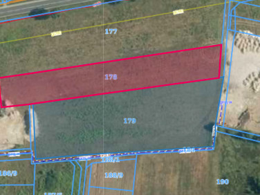 Działka inwestycyjna Kruszyn