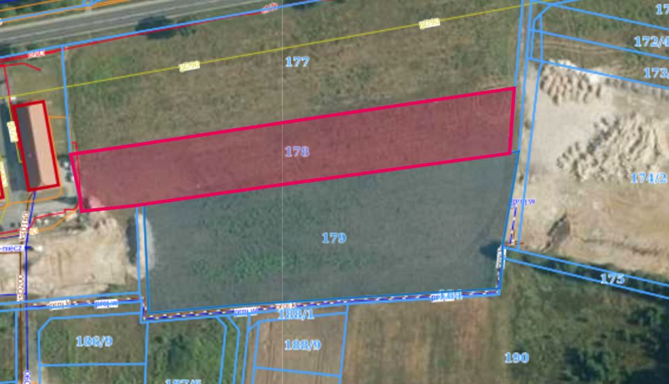 Działka inwestycyjna Kruszyn