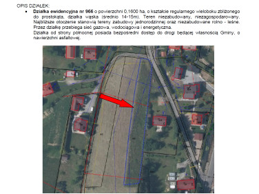 Działka rolna Wieliczka