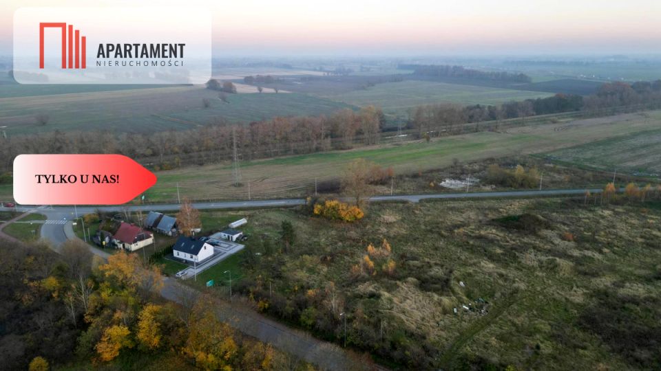 Działka usługowa Cedry Małe