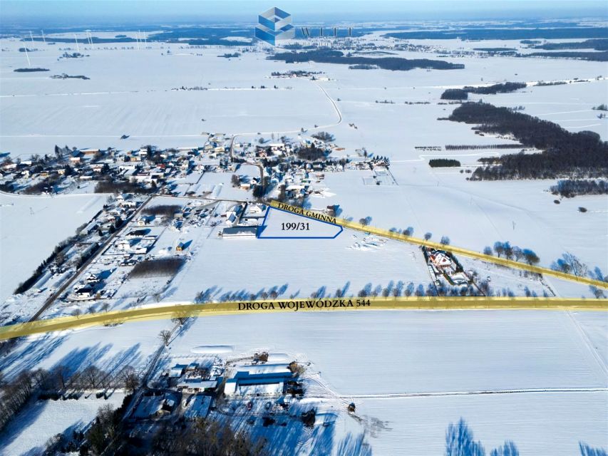 Działka inwestycyjna Pierławki