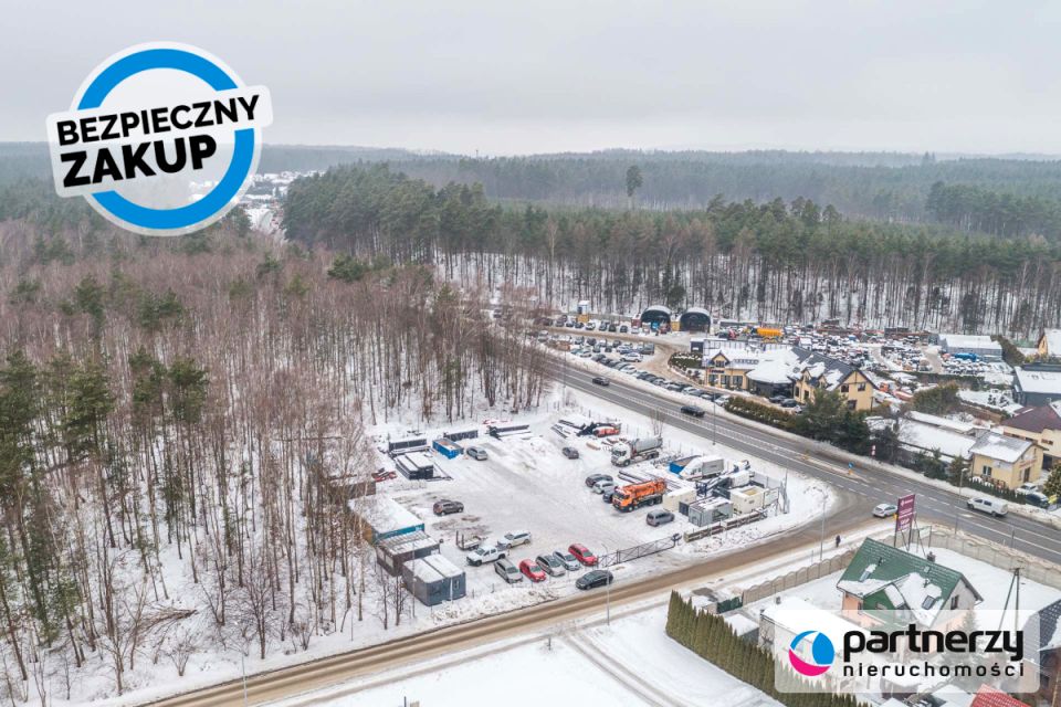 Działka usługowa Luzino