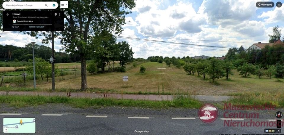 Działka Stare Orzechowo