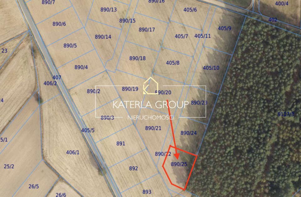 Działka budowlana Sucha