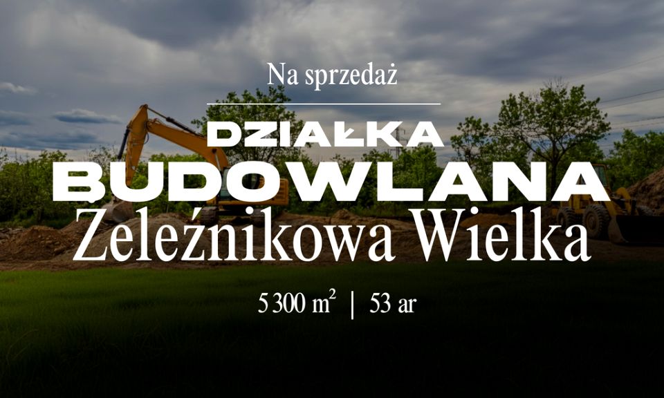 Działka budowlana Nowy Sącz