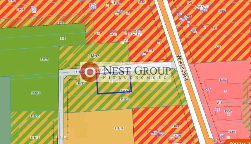 Działka budowlana Nowy Janków