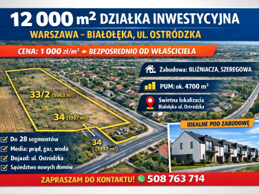 Działka budowlana Warszawa