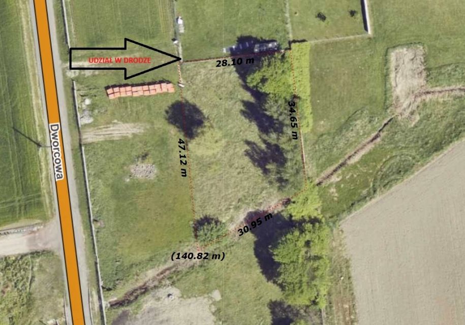 Działka budowlana Przezchlebie