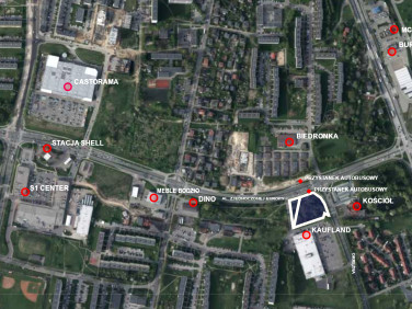 Działka usługowa Żory