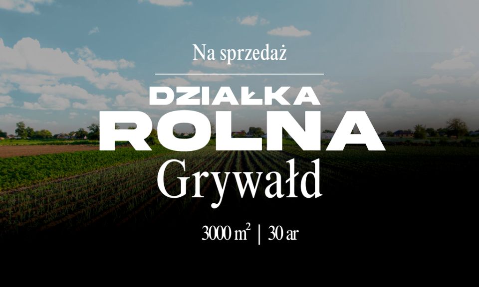 Działka rolna sprzedam