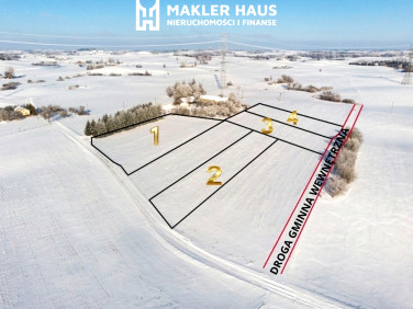Działka budowlano-rolna Żubryn