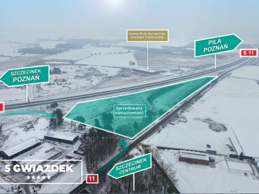 Działka usługowa Szczecinek