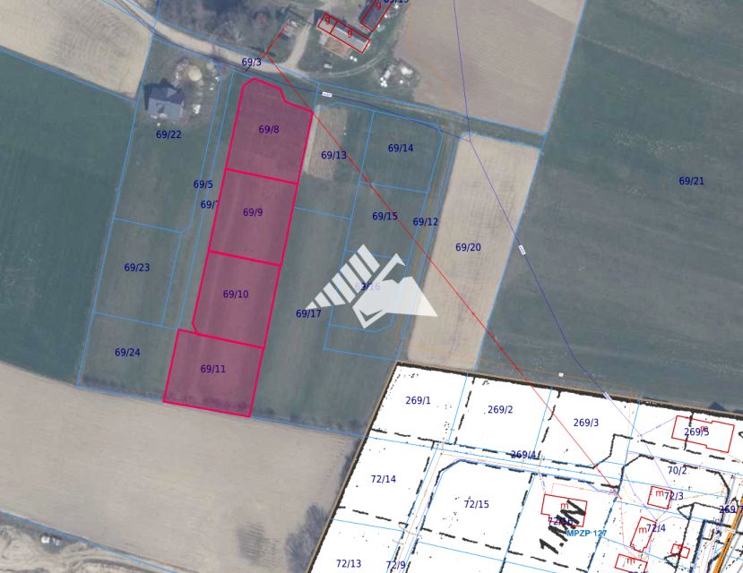 Działka budowlana Warzno