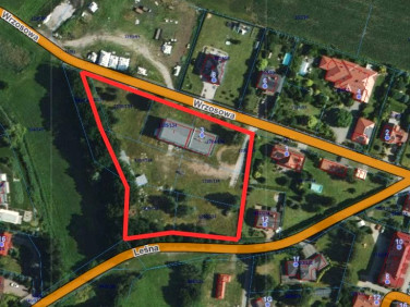 Działka usługowa Żernica