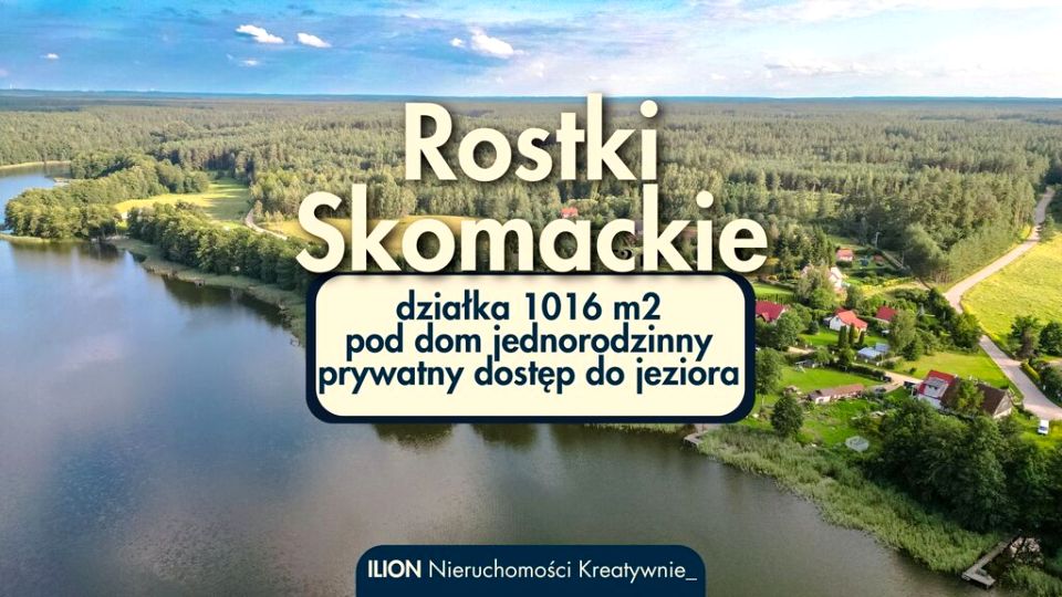Działka budowlana Rostki Skomackie