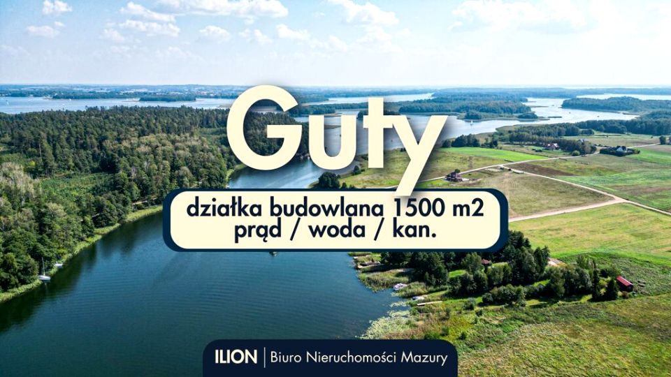 Działka budowlana Guty