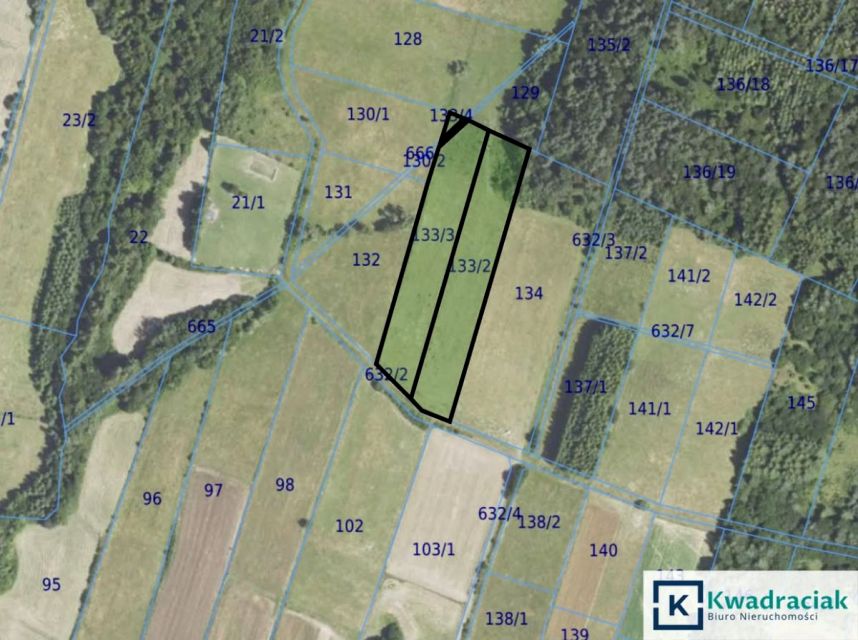 Działka rolna Brzezowa