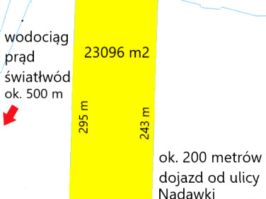 Działka rolna Jurowce