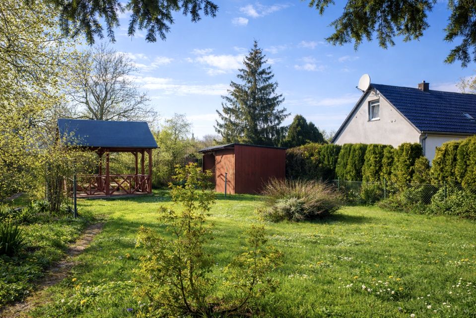 Ogrodzona działka sprzedam