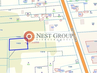 Działka budowlana Nowy Janków