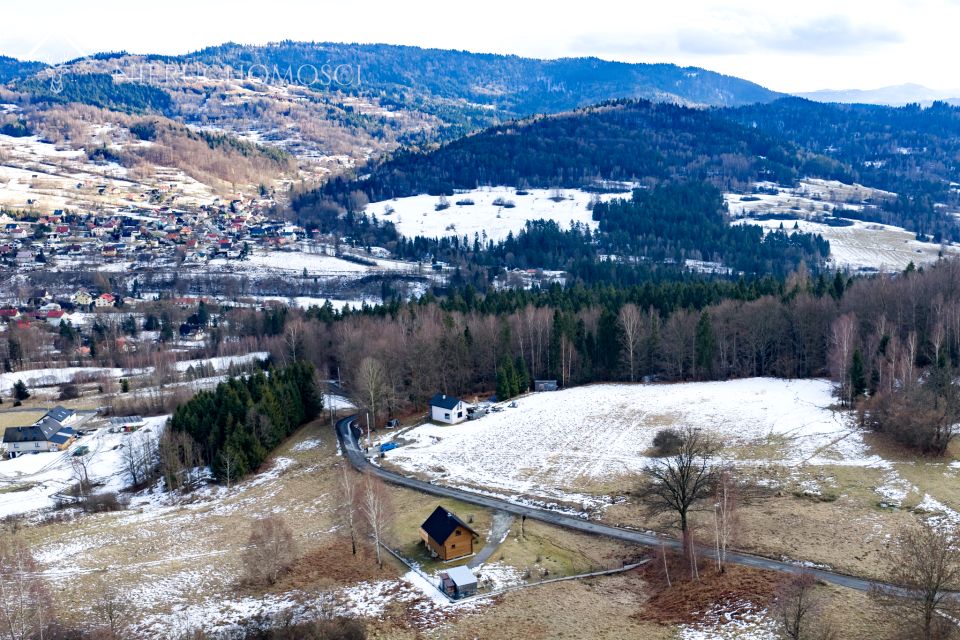 Działka budowlano-rolna Jeleśnia