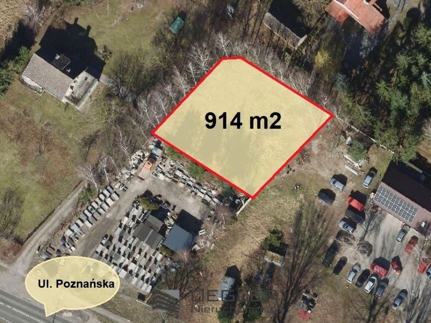 Działka usługowa Gorzów Wielkopolski