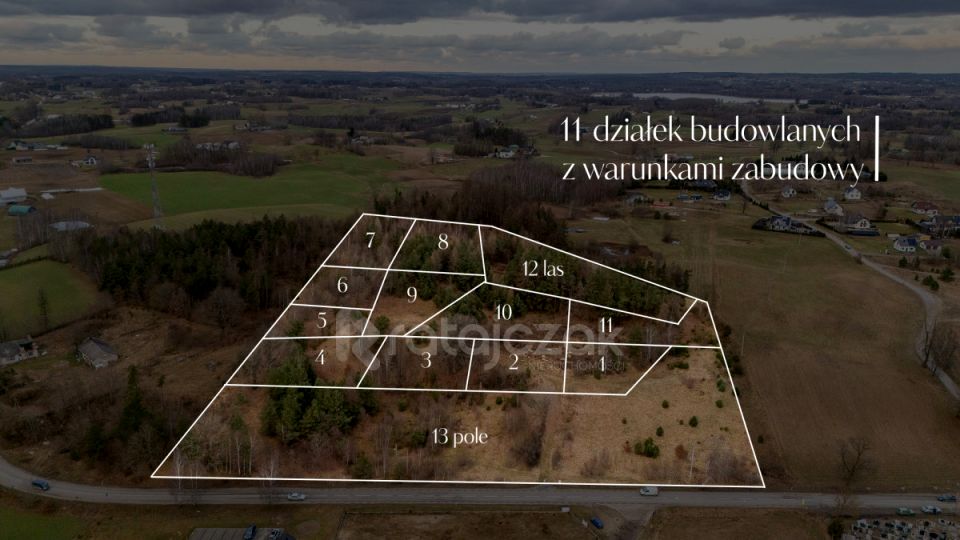 Działka budowlana Pomieczyno sprzedam