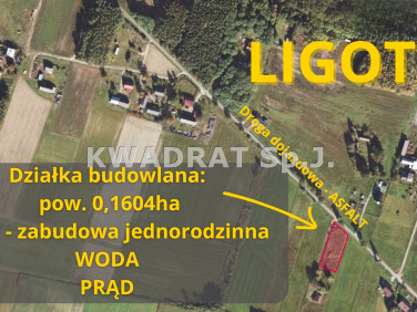 Działka inwestycyjna Ligota