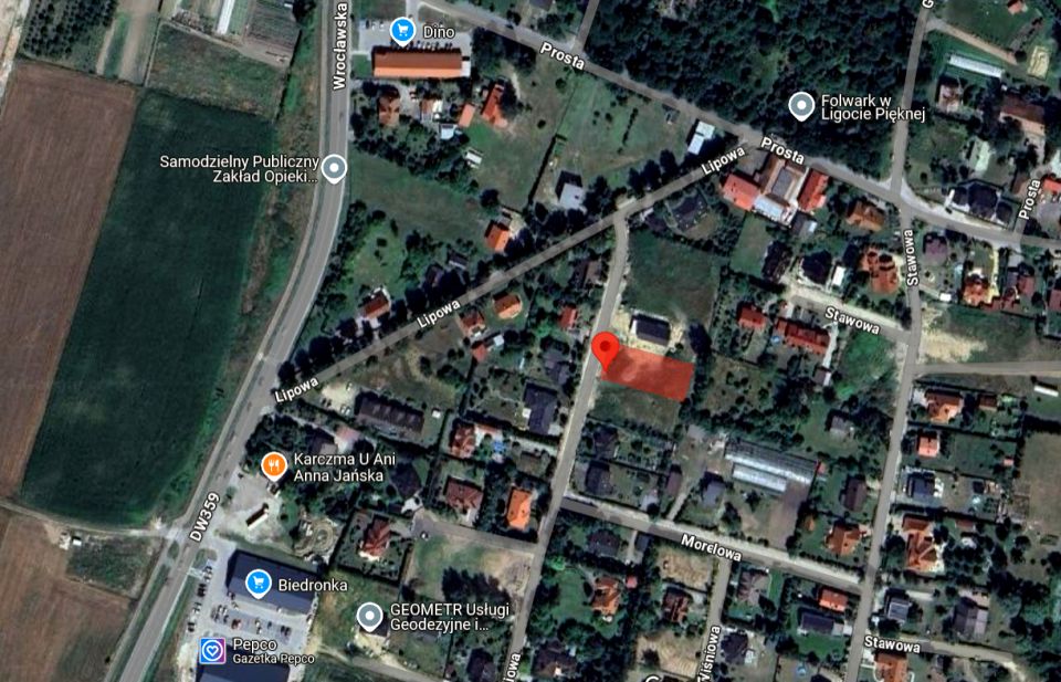 Działka budowlana Ligota Piękna