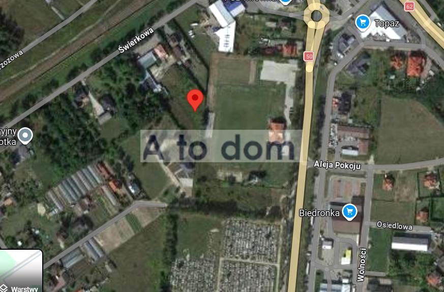 Działka usługowa Łochów