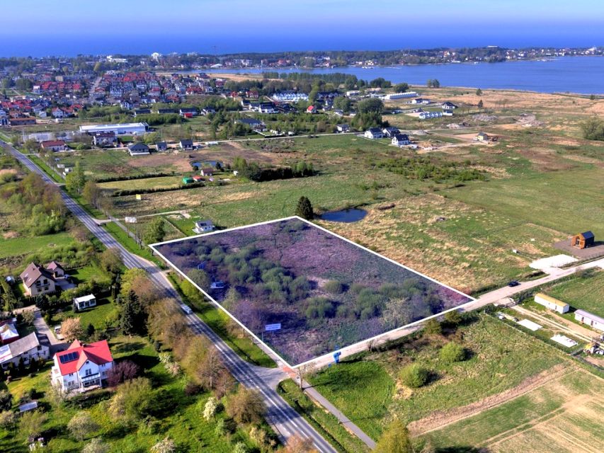 Działka inwestycyjna Mielno