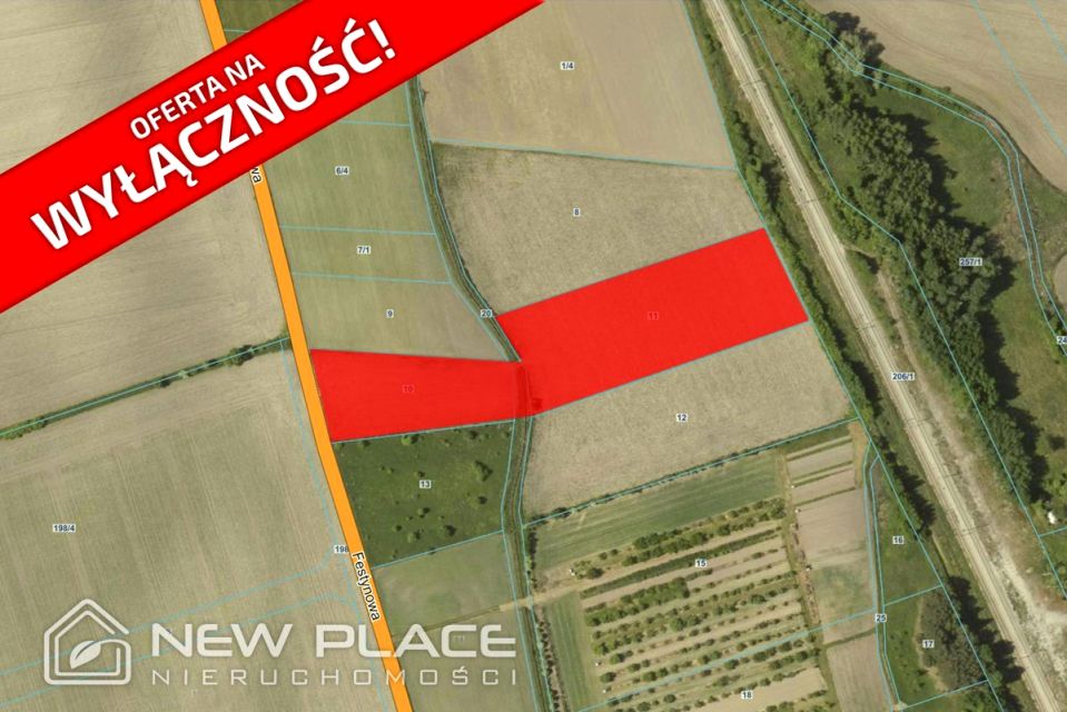 Działka usługowa Kamieniec Wrocławski