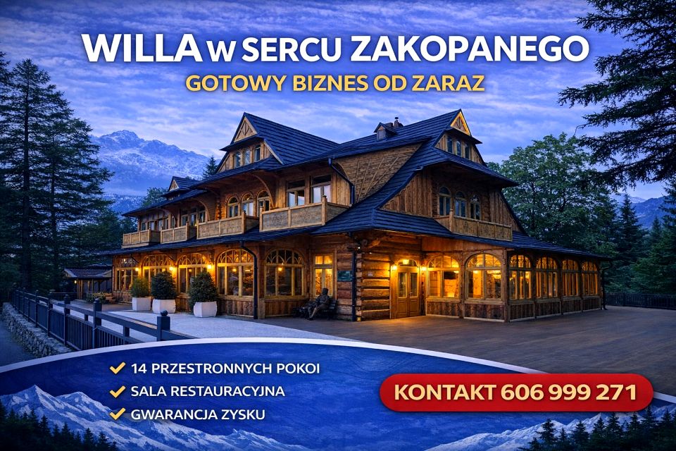 Budynek użytkowy Zakopane