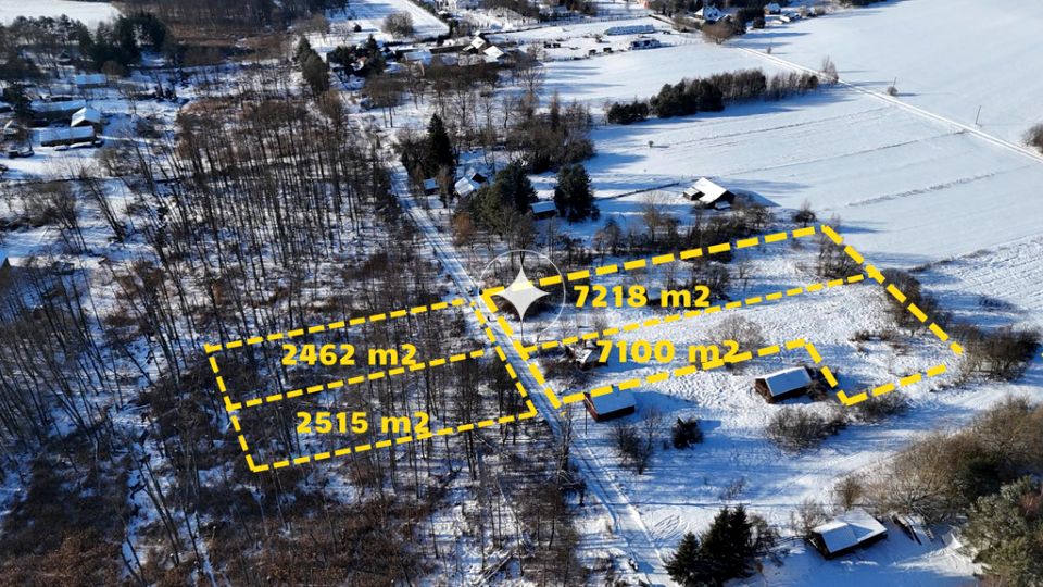 Działka budowlana Husinka