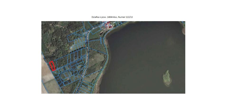 Działka leśna Grądzkie