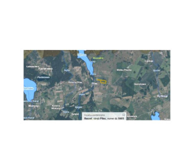 Działka rolna Pilec