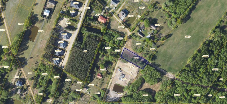 Działka budowlana Grabina