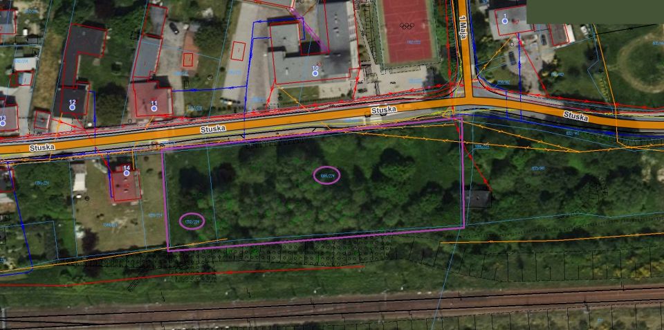 Działka usługowa Orzesze