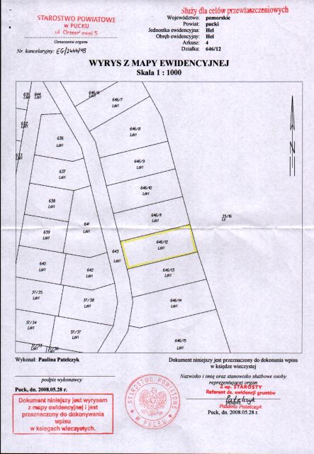 Działka budowlana Hel