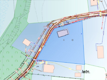 Ogrodzona działka sprzedam