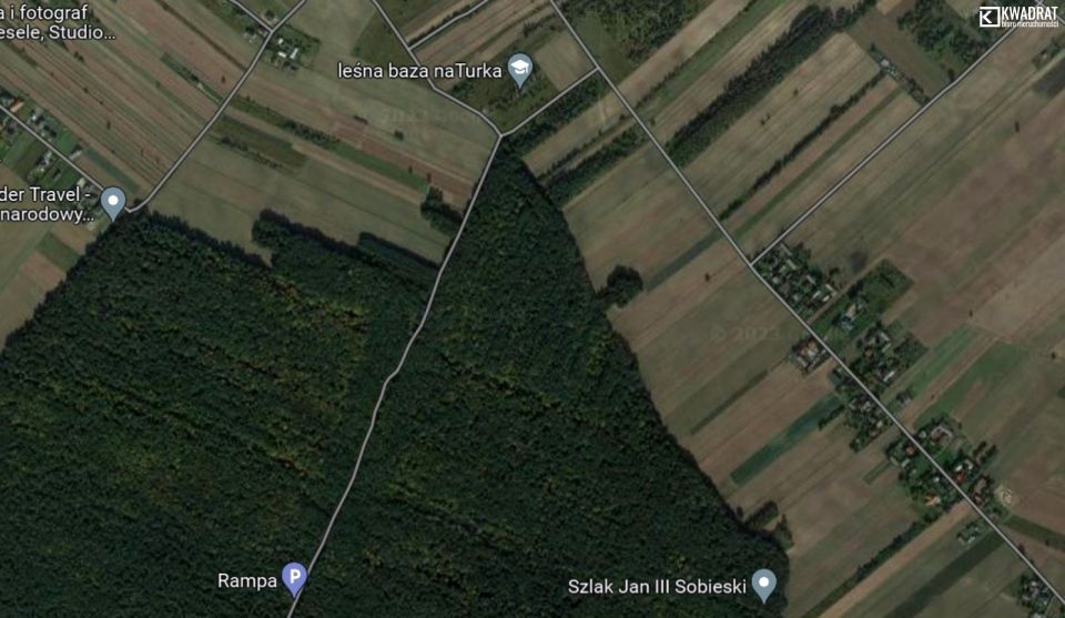 Działka leśna Świdnik Duży