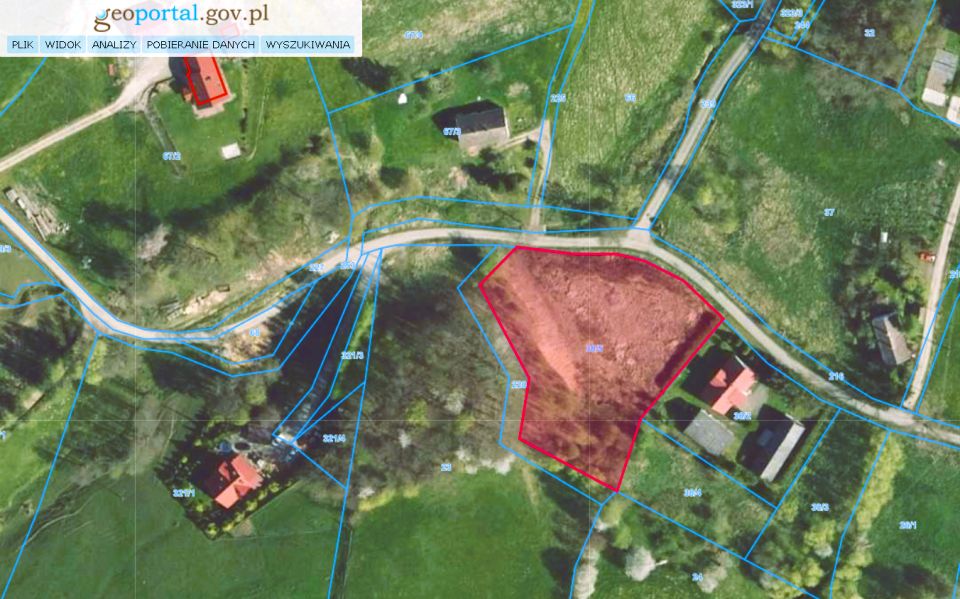 Działka budowlana Łączna