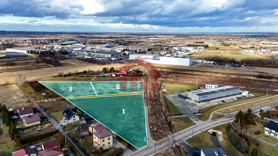 Działka usługowa Dębica