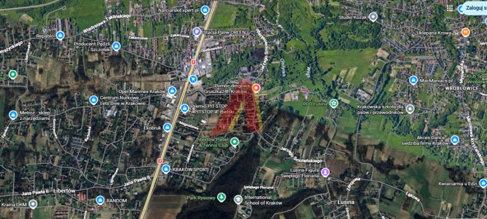 Działka budowlana Libertów sprzedam