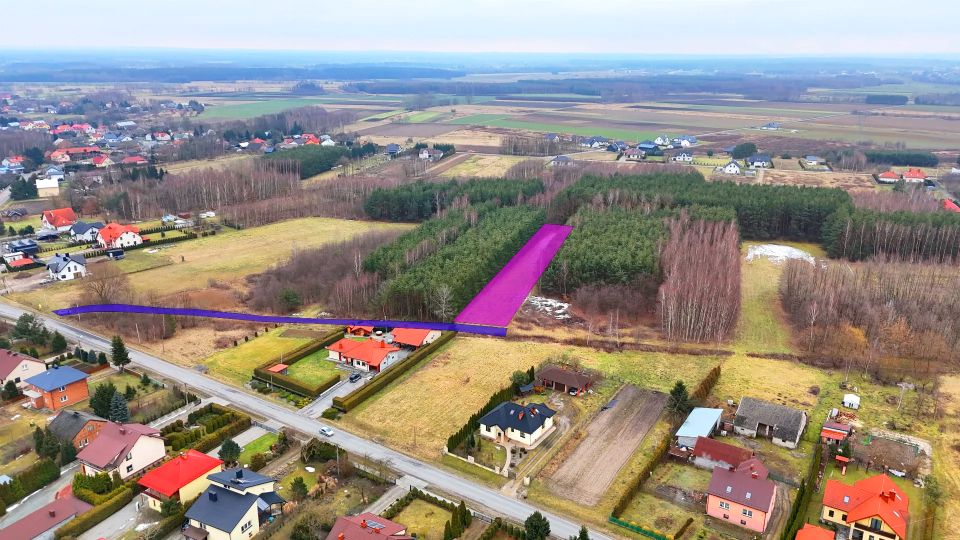 Działka rolna Jaślany