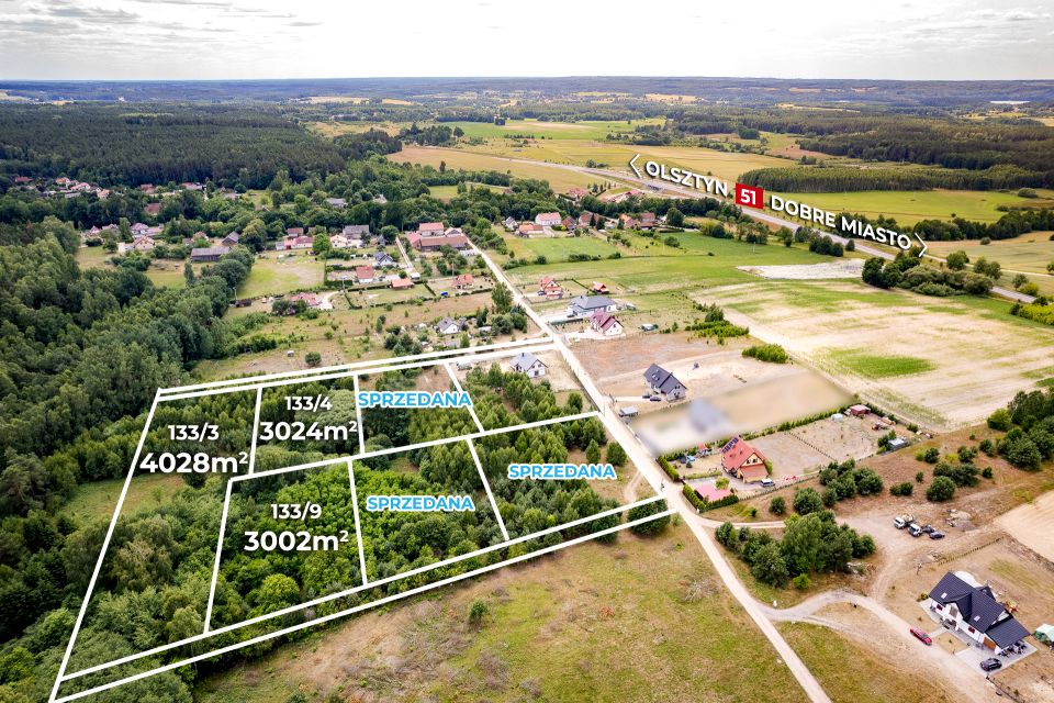 Działka budowlano-rolna Barcikowo sprzedam