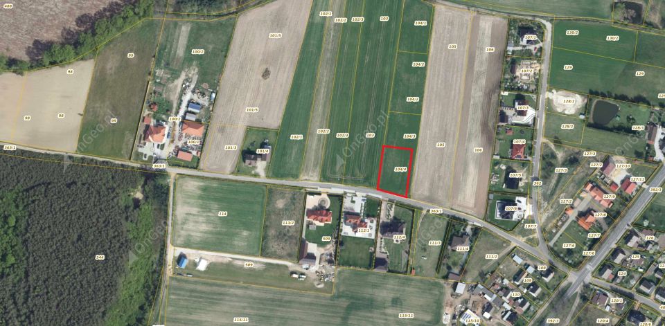 Działka budowlana Świętoszyn